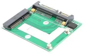 5cm LowProfile mSATA to SATA3 Adapter Converter Card, Compact mSATA SSD to 2.5inch SATA Interface Board for Laptop Notebook Internal Storage Upgrade 5cm LowProfile mSATA to SATA3 Adapter Converter Card, Compact mSATA SSD to 2.5inch SATA Interface Board for Laptop Notebook Internal Storage Upgrade