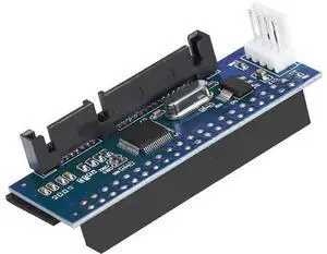 39Pin IDE PATA to SATA Adapter Converter Card, IDE to SATA Connector for 3.5" IDE PATA Hard Disk Drive, Comes With Data & Power Cable for Old PATA HDD Storage Retrofit 39Pin IDE PATA to SATA Adapter Converter Card, IDE to SATA Connector for 3.5" IDE PATA Hard Disk Drive, Comes With Data & Power Cable for Old PATA HDD Storage Retrofit