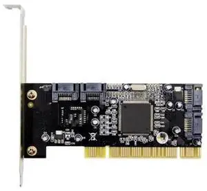 Sil3114 4Port PCI to SATA RAID Controller Card, Silicon Image Sil3114 Chipset SATA Expansion Converter Card, 4 Internal SATA Ports for Legacy Desktop PC Storage Upgrade & RAID Array Setup Sil3114 4Port PCI to SATA RAID Controller Card, Silicon Image Sil3114 Chipset SATA Expansion Converter Card, 4 Internal SATA Ports for Legacy Desktop PC Storage Upgrade & RAID Array Setup