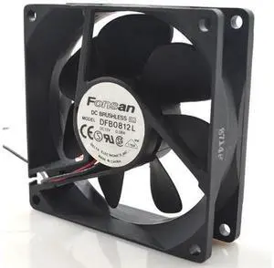 Delta 8025 80×80×25mm 12V 0.08A UltraQuiet 2Wire Cooling Fan DFB0812L, 8CM Brushless Cooler for Computer Chassis, Power Supply Heat Dissipation Delta 8025 80×80×25mm 12V 0.08A UltraQuiet 2Wire Cooling Fan DFB0812L, 8CM Brushless Cooler for Computer Chassis, Power Supply Heat Dissipation