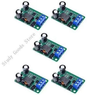 5Pack Adjustable StepDown Power Supply Module, DCDC Buck Converter 24V 12V to 5V 5A Output, Compact Size Voltage Regulator Module for Electronic DIY Projects Circuit Repair 5Pack Adjustable StepDown Power Supply Module, DCDC Buck Converter 24V 12V to 5V 5A Output, Compact Size Voltage Regulator Module for Electronic DIY Projects Circuit Repair