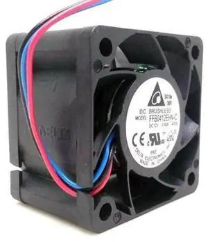 4028 HighSpeed Cooling Fan DC12V, Replacement for Delta FFB0412EHNC, 40×40×28mm 4cm BallBearing Axial Fan for Projector, Server and HighHeatDensity Device Heat Dissipation 4028 HighSpeed Cooling Fan DC12V, Replacement for Delta FFB0412EHNC, 40×40×28mm 4cm BallBearing Axial Fan for Projector, Server and HighHeatDensity Device Heat Dissipation