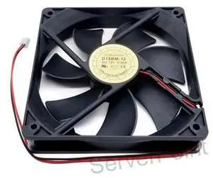 120mm Double Ball Bearing Cooling Fan D12BM12, DC 12V 2Wire 12CM High Airflow Axial Fan for AirDrying Machine, Computer Chassis and Power Supply Heat Dissipation 120mm Double Ball Bearing Cooling Fan D12BM12, DC 12V 2Wire 12CM High Airflow Axial Fan for AirDrying Machine, Computer Chassis and Power Supply Heat Dissipation