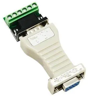 RS232 to RS422 Converter, Bidirectional 422232 Serial Adapter, FDX Full Duplex Passive RS232RS422 Adapter No External Power, DB9 to Terminal Block for PLC, HMI, CNC Industrial Serial Communication RS232 to RS422 Converter, Bidirectional 422232 Serial Adapter, FDX Full Duplex Passive RS232RS422 Adapter No External Power, DB9 to Terminal Block for PLC, HMI, CNC Industrial Serial Communication