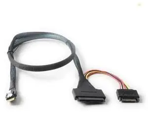 80cm SlimSAS SFF8654 4i to SFF8639 U.2 Extension Cable, HighSpeed Internal Server Storage Adapter Wire for NVMe U.2 SSD, Suitable for Workstation, Server Storage System, Dropshipping Available 80cm SlimSAS SFF8654 4i to SFF8639 U.2 Extension Cable, HighSpeed Internal Server Storage Adapter Wire for NVMe U.2 SSD, Suitable for Workstation, Server Storage System, Dropshipping Available
