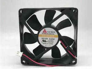 FD128025HS Brushless Cooling Fan, 8025 80×80×25mm 8CM DC12V 0.23A PC Case Cooling Fan, Replacement Cooler for Desktop Computer Chassis, Power Supply and Industrial Equipment Heat Dissipation FD128025HS Brushless Cooling Fan, 8025 80×80×25mm 8CM DC12V 0.23A PC Case Cooling Fan, Replacement Cooler for Desktop Computer Chassis, Power Supply and Industrial Equipment Heat Dissipation