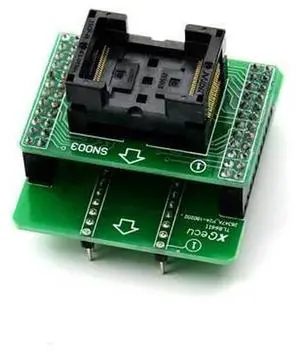08 Version TSOP48 ZIF Socket Adapter for TL866II Plus Programmer, TSOP48 Flash Chip Programming Socket, Professional Adapter for BIOS NAND Flash Memory Read Write Operation 08 Version TSOP48 ZIF Socket Adapter for TL866II Plus Programmer, TSOP48 Flash Chip Programming Socket, Professional Adapter for BIOS NAND Flash Memory Read Write Operation