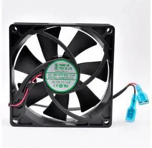 92mm 92x92x25mm DC12V 1.6W 2Wire Double Ball Bearing Cooling Fan DFB922512L, Replacement Chassis Power Supply CPU Cooler Fan for Computer Cabinet & Industrial Equipment 92mm 92x92x25mm DC12V 1.6W 2Wire Double Ball Bearing Cooling Fan DFB922512L, Replacement Chassis Power Supply CPU Cooler Fan for Computer Cabinet & Industrial Equipment