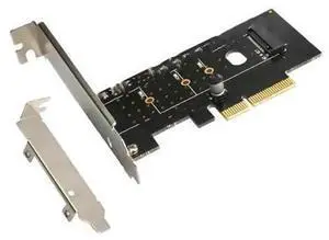 PCIE 3.0 X4 to NVMe M.2 MKey NGFF SSD Riser Adapter Card, PCI Express 3.0 X4 Expansion Card for M.2 NVMe MKey SSD Desktop PC Storage Upgrade Replacement PCIE 3.0 X4 to NVMe M.2 MKey NGFF SSD Riser Adapter Card, PCI Express 3.0 X4 Expansion Card for M.2 NVMe MKey SSD Desktop PC Storage Upgrade Replacement
