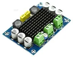 XHM542 TPA3116D2 Mono Digital Power Amplifier Board, 100W HighPower ClassD Audio Amplifier Module DC1226V for DIY Speaker, Subwoofer and Home Audio Projects XHM542 TPA3116D2 Mono Digital Power Amplifier Board, 100W HighPower ClassD Audio Amplifier Module DC1226V for DIY Speaker, Subwoofer and Home Audio Projects