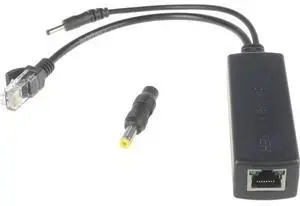 Active PoE Splitter IEEE802.3af Compliant, 48V PoE Input to 5V 2.4A Output Power Over Ethernet Adapter, PoE Power Separator for IP Camera, Raspberry Pi, Small Network Smart Devices Active PoE Splitter IEEE802.3af Compliant, 48V PoE Input to 5V 2.4A Output Power Over Ethernet Adapter, PoE Power Separator for IP Camera, Raspberry Pi, Small Network Smart Devices