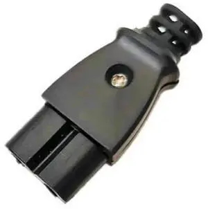C8 Male to C7 Female Embedded Power Connector, AC 250V 2.5A5A Panel Mount Power Socket Outlet, 35mm×15mm Embedded Electrical Connector for Power Supply Appliance Equipment C8 Male to C7 Female Embedded Power Connector, AC 250V 2.5A5A Panel Mount Power Socket Outlet, 35mm×15mm Embedded Electrical Connector for Power Supply Appliance Equipment