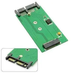M.2 NGFF SSD to 1.8 Micro SATA 7+9 16Pin Adapter Card, Mini PCIE 2 Lane Converter, Replace MicroSATA Drive for ThinkPad E431 E531 X240S Y410P Y510P Laptop Storage Upgrade M.2 NGFF SSD to 1.8 Micro SATA 7+9 16Pin Adapter Card, Mini PCIE 2 Lane Converter, Replace MicroSATA Drive for ThinkPad E431 E531 X240S Y410P Y510P Laptop Storage Upgrade