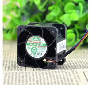 Replacement Cooling Fan for MAGIC MGT4012UBW28, 4028 40x40x28mm DC 12V 0.55A 4PWM Wire Axial Fan, HighAirflow Ball Bearing Fan for Server, Industrial Equipment, PC Case Heat Dissipation Replacement Cooling Fan for MAGIC MGT4012UBW28, 4028 40x40x28mm DC 12V 0.55A 4PWM Wire Axial Fan, HighAirflow Ball Bearing Fan for Server, Industrial Equipment, PC Case Heat Dissipation
