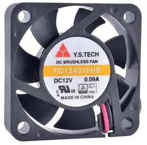 COOLING REVOLUTION FD124010HB Mini Cooling Fan, 4010 40x40x10mm 40MM DC12V 0.09A Double Ball Bearing Axial Fan, LowNoise Small Fan for Router, 3D Printer, Compact Device Heat Dissipation COOLING REVOLUTION FD124010HB Mini Cooling Fan, 4010 40x40x10mm 40MM DC12V 0.09A Double Ball Bearing Axial Fan, LowNoise Small Fan for Router, 3D Printer, Compact Device Heat Dissipation