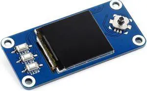 1.3 Inch IPS LCD Display HAT 240x240 SPI Screen Module ST7789, OnBoard Joystick & 3 Push Buttons, 40PIN GPIO HAT Compatible with Raspberry Pi 5 4B 3B+ 3B 2B Zero W Zero WH for DIY Embedded Projects 1.3 Inch IPS LCD Display HAT 240x240 SPI Screen Module ST7789, OnBoard Joystick & 3 Push Buttons, 40PIN GPIO HAT Compatible with Raspberry Pi 5 4B 3B+ 3B 2B Zero W Zero WH for DIY Embedded Projects