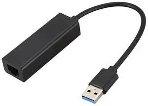B25 Aluminum USB 3.0 to RJ45 Gigabit Ethernet Adapter, ASIX AX88179 Chipset, DriverFree PlugandPlay 10/100/1000Mbps LAN Network Dongle Compatible with Nintendo Switch, PC, Mac, Laptops B25 Aluminum USB 3.0 to RJ45 Gigabit Ethernet Adapter, ASIX AX88179 Chipset, DriverFree PlugandPlay 10/100/1000Mbps LAN Network Dongle Compatible with Nintendo Switch, PC, Mac, Laptops
