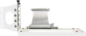 Vertical Graphics Card Holder Bracket, 2-Hole Adjustable Multi-Slot GPU Support Stand, Anti-Sagging Video Card VGA Mount Support Kit for Desktop PC Computer Chassis, White Color Vertical Graphics Card Holder Bracket, 2-Hole Adjustable Multi-Slot GPU Support Stand, Anti-Sagging Video Card VGA Mount Support Kit for Desktop PC Computer Chassis, White Color