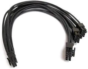 27.5 Inch PCIe 5.0 GPU Power Extension Cable, 3x8Pin to 12VHPWR 12+4Pin 16Pin 600W 16AWG Cord for RTX 3090Ti 4070Ti 4080 4090, Compatible with ASUS EVGA Seasonic Modular PSU 27.5 Inch PCIe 5.0 GPU Power Extension Cable, 3x8Pin to 12VHPWR 12+4Pin 16Pin 600W 16AWG Cord for RTX 3090Ti 4070Ti 4080 4090, Compatible with ASUS EVGA Seasonic Modular PSU