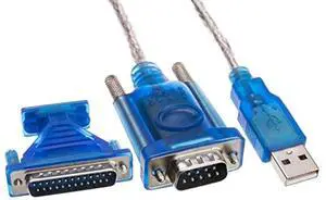 USB 2.0 to RS232 Serial Adapter Cable, 9 Pin DB9 COM Port Converter Compatible with DB25 Devices, Plug and Play USB to RS232 Serial Cable for Industrial PLC Router CNC Equipment Debugging USB 2.0 to RS232 Serial Adapter Cable, 9 Pin DB9 COM Port Converter Compatible with DB25 Devices, Plug and Play USB to RS232 Serial Cable for Industrial PLC Router CNC Equipment Debugging