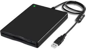 3.5 Inch External USB Floppy Disk Drive 1.44MB Portable FDD Floppy Disk Reader, Plug and Play Retro Disk Reader for Laptop Desktop PC, Legacy Old Data Backup Industrial Equipment Program Transfer 3.5 Inch External USB Floppy Disk Drive 1.44MB Portable FDD Floppy Disk Reader, Plug and Play Retro Disk Reader for Laptop Desktop PC, Legacy Old Data Backup Industrial Equipment Program Transfer