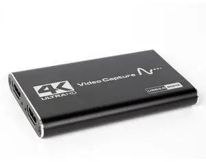 Torpedo Nova USB 3.0 4K HDMI Video Capture Card with Zero Latency 4K Loop-Out, Supports 1080P@60FPS Game Recording, Built-in 3.5mm Microphone & Audio Input for OBS Live Streaming, Conference Broadcast Torpedo Nova USB 3.0 4K HDMI Video Capture Card with Zero Latency 4K Loop-Out, Supports 1080P@60FPS Game Recording, Built-in 3.5mm Microphone & Audio Input for OBS Live Streaming, Conference Broadcast