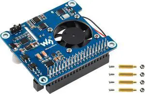 POE HAT (C) for Raspberry Pi 4B and 3B+, IEEE 802.3af/at Standard Power Over Ethernet Expansion Board, Provides 5V & 12V Dual Power Output to Drive Extra External Peripherals POE HAT (C) for Raspberry Pi 4B and 3B+, IEEE 802.3af/at Standard Power Over Ethernet Expansion Board, Provides 5V & 12V Dual Power Output to Drive Extra External Peripherals