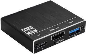 3 in 1 USB-C Multiport Adapter, Type-C to HDMI 4K@60Hz Video Output + USB 3.0 Data Port + 100W PD Fast Charging Hub, Portable Compact Docking Converter for Laptops Phones Tablets 3 in 1 USB-C Multiport Adapter, Type-C to HDMI 4K@60Hz Video Output + USB 3.0 Data Port + 100W PD Fast Charging Hub, Portable Compact Docking Converter for Laptops Phones Tablets