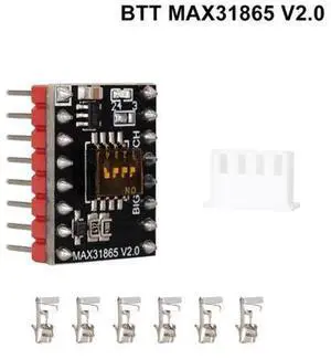 BIGTREETECH MAX31865 V2.0 RTD-to-Digital Converter Module, PT100 PT1000 Platinum Temperature Sensor Board with SPI Interface, Compatible with SKR V1.4, SKR 2 3D Printer Mainboards BIGTREETECH MAX31865 V2.0 RTD-to-Digital Converter Module, PT100 PT1000 Platinum Temperature Sensor Board with SPI Interface, Compatible with SKR V1.4, SKR 2 3D Printer Mainboards