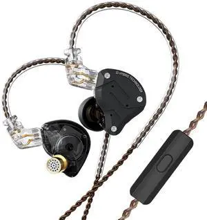 ZS10 Pro 4BA+1DD Hybrid 5-Driver In Ear Monitor IEM Earphones, HiFi Wired Metal Earbuds with Passive Noise Isolation, 0.75mm 2 Pin Detachable Replacement Cable for Musicians, Audiophiles and Gaming En ZS10 Pro 4BA+1DD Hybrid 5-Driver In Ear Monitor IEM Earphones, HiFi Wired Metal Earbuds with Passive Noise Isolation, 0.75mm 2 Pin Detachable Replacement Cable for Musicians, Audiophiles and Gaming En