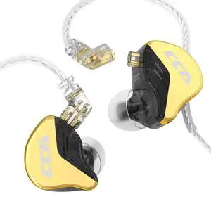 CRA+ In Ear Monitor Earphones, Patented Ultra-Thin Diaphragm Dynamic Driver IEM Earbuds, HiFi Clear Sound & Powerful Deep Bass, Detachable Tangle-Free Wired Cable Professional Stage Monitoring In-Ear CRA+ In Ear Monitor Earphones, Patented Ultra-Thin Diaphragm Dynamic Driver IEM Earbuds, HiFi Clear Sound & Powerful Deep Bass, Detachable Tangle-Free Wired Cable Professional Stage Monitoring In-Ear