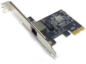 2.5G PCIe Ethernet Network Card with RTL8125 Chip, PCI Express X1 Gigabit RJ45 LAN Adapter Single Port 2500Mbps Wired Network Card for Desktop PC Server 2.5G PCIe Ethernet Network Card with RTL8125 Chip, PCI Express X1 Gigabit RJ45 LAN Adapter Single Port 2500Mbps Wired Network Card for Desktop PC Server