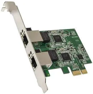 SD-PEX24066 Dual 2.5G PCIe x1 Ethernet Network Card, Dual RJ45 2500Mbps LAN Adapter with RTL8125 Chip, Includes Low Profile Bracket for PC Server NAS Workstation Network Expansion SD-PEX24066 Dual 2.5G PCIe x1 Ethernet Network Card, Dual RJ45 2500Mbps LAN Adapter with RTL8125 Chip, Includes Low Profile Bracket for PC Server NAS Workstation Network Expansion