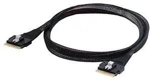 50cm PCIe 4.0 Slimline SAS Cable SFF-8654 8i 74Pin Male to Male Server Internal Cord, SFF8654 Host to Target High Speed Storage Wire for HBA RAID Card NVMe SSD Backplane Data Center 50cm PCIe 4.0 Slimline SAS Cable SFF-8654 8i 74Pin Male to Male Server Internal Cord, SFF8654 Host to Target High Speed Storage Wire for HBA RAID Card NVMe SSD Backplane Data Center