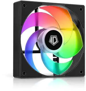 ID-COOLING AS-120-ARGB-KR 120mm ARGB Reverse Blade Case Fan 120×120×25mm Reverse Airflow 28.3dB(A) Ultra Quiet PWM Fan Compatible with ASUS MSI Gigabyte ASRock for PC Case & Water Cooler Radiator ID-COOLING AS-120-ARGB-KR 120mm ARGB Reverse Blade Case Fan 120×120×25mm Reverse Airflow 28.3dB(A) Ultra Quiet PWM Fan Compatible with ASUS MSI Gigabyte ASRock for PC Case & Water Cooler Radiator