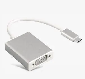 USB C to VGA Adapter for Monitor 1080P, VGA to USB C Adapter Cable for Surface pro MacBook air iPad Chromebook, Compatible with Thunderbolt 3 Thunderbolt 4 USBC Type C