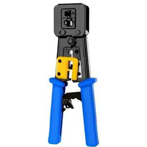 anicorn RJ45 Crimping Tool for Cat6 Cat5e Cat5, Sturdy Crimper for rj45 rj12/11 Pass-Through Connectors anicorn RJ45 Crimping Tool for Cat6 Cat5e Cat5, Sturdy Crimper for rj45 rj12/11 Pass-Through Connectors