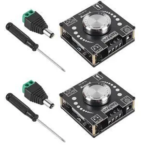 anicorn 2PACK XY-AP100L 100WX2 Bluetooth 5.0 Stereo Amplifier Board AUX USB Sound Card Digital Power Amp Amplificador DC 12V 24V anicorn 2PACK XY-AP100L 100WX2 Bluetooth 5.0 Stereo Amplifier Board AUX USB Sound Card Digital Power Amp Amplificador DC 12V 24V
