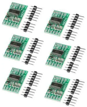 anicorn 6pcs Hx711 Weight Weighing Load Cell Conversion Module Sensors ADC Module for Measure Force, Pressure, Displacement, Strain, Torque, Acceleration anicorn 6pcs Hx711 Weight Weighing Load Cell Conversion Module Sensors ADC Module for Measure Force, Pressure, Displacement, Strain, Torque, Acceleration