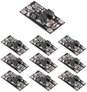 anicorn 10PCS 1.5A Multi-Function Mini Boost Module Step Up Board 3.7V to 5V 8V 9V 12V Step Up Board with LED Indicato for DIY Electronic Voltage Moduler anicorn 10PCS 1.5A Multi-Function Mini Boost Module Step Up Board 3.7V to 5V 8V 9V 12V Step Up Board with LED Indicato for DIY Electronic Voltage Moduler