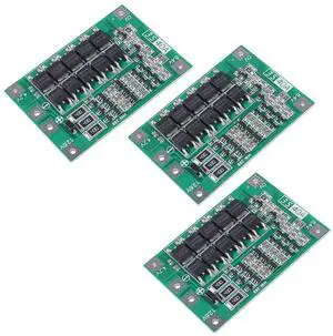 3 PCS 3S 11.1V 12V 12.6V 40A 18650 Charger PCB BMS Protection Board Li-ion Lithium Battery Charger Lipo Cell Module for Drill Motor with Balance 3 PCS 3S 11.1V 12V 12.6V 40A 18650 Charger PCB BMS Protection Board Li-ion Lithium Battery Charger Lipo Cell Module for Drill Motor with Balance