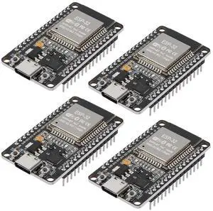 anicorn 4PCS USB-C ESP32 ESP-32 Development Board, CP2012 30Pin WiFi+Bluetooth Dual Core Type-C Interface 2.4GHz Dual Mode WiFi+Bluetooth Dual Core Microcontroller Support STA/AP/STA+AP - OEM anicorn 4PCS USB-C ESP32 ESP-32 Development Board, CP2012 30Pin WiFi+Bluetooth Dual Core Type-C Interface 2.4GHz Dual Mode WiFi+Bluetooth Dual Core Microcontroller Support STA/AP/STA+AP - OEM