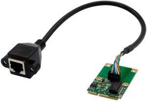 mini PCIe Gigabit single-port server NIC Intel I210AT Ethernet RJ45 adapter card