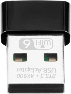 AX900M Wireless network card Computer USB network card WiFi6 receiver transmitter Bluetooth 5.3 2-in-1 adapter