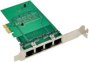 RTL8111F Four-port Gigabit network adapter PCI-E X1 port Four-port Gigabit server network adapter aggregation soft route