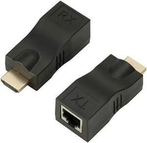 HDMI to rj45 signal amplifier transmitter 4K30hdmi extender 30m single cable to hdmi HD
