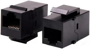 UTP Super Six network straight-through module CAT6,RJ45 Interconnecting network panel adapter Network cable connector