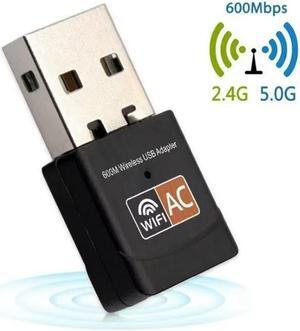 600M dual-band wireless network card computer external 2.4G+ 5G usb wifi receiver RTL8811CU