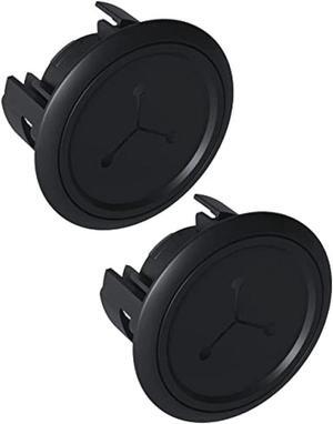 ECHOGEAR TV Cord Hider - 2.5 Mini in Wall Cable Management Kit Cord Concealer for Wall Mounted TVs - Easy 3-Step Install w/Locking Winged Grommets for Secure Fit - Black