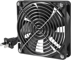 1PACK EC 120mm x 25mm Dual Ball Bearings 120mm x 120mm x 25mm DIY Cooling Ventilation Exhaust Fan 110V 115V 120V 220V 240V AC Axial Case Muffin Fan